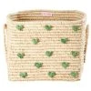 Rice - Raffia Square Basket with Raffia Handles - Boîte de rangement 1 Rice - Raffia Square Basket with Raffia Handles - Boîte de rangement -sacoches Soldes rice raffia square basket with raffia handles boite de rangement